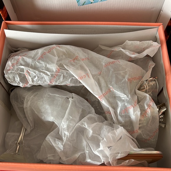 Lemonade holographic shining heels NWT - Picture 6 of 7